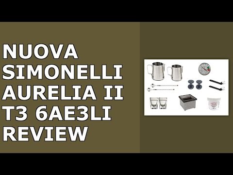 Nuova Simonelli Aurelia II T3 3 Group Espresso Machine MAUMBIISEM03CW0006 with Free Review