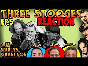 REACTION - THE THREE STOOGES Ep 5 - Horse's Collars with ‪@CurlysGrandson‬ and ‪@stoogeandy‬