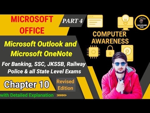 Microsoft Outlook and Microsoft OneNote | Microsoft Office | Computer Awareness #MsOutlook&OneNote