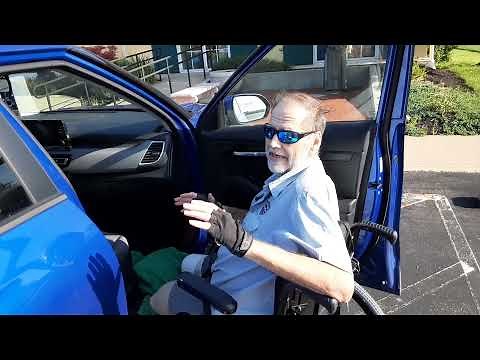 102 Getting in car with no feet-double amputee
