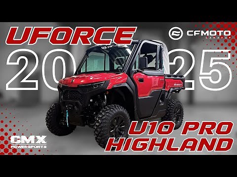 NEW 2025 CFMOTO UFORCE U10 Pro Highland | Full Review, First Impressions & Walkaround!