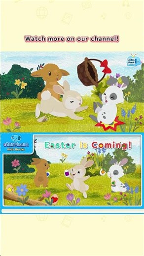 🐰🥚 Easter is Coming! 📖 Learn Shapes and Colors with Bunnies 🎨 Kids Easter Story Book Read Aloud