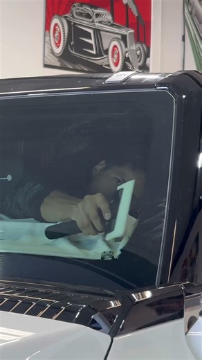 Hummer EV Getting Windows Tinted!