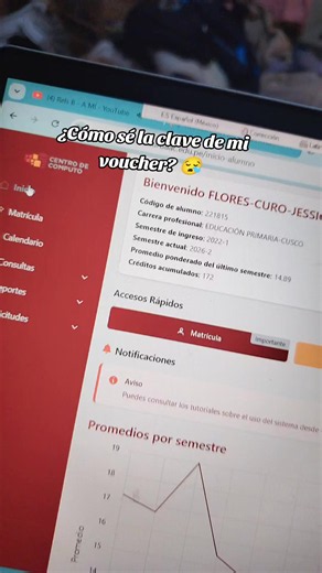 Cómo saber la clave de mi voucher UNMSA/UNSAAC
