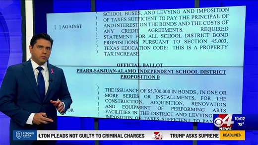 PSJA PROPOSITIONS: Voters in the Pharr-San Juan-Alamo Independent School District (PSJA ISD) area are weighing in on two school bond proposals that total $60 million, raising questions about transparency and whether taxes will increase. San Juan resident Rick Ramirez says he is not sure what to believe. The ballot language mentions a potential property tax increase, while school officials claim otherwise. #Propositions #Texas #PSJA #Voting #Votar #Elecciones #Elections #Pharr #SanJuan #Alamo #RG