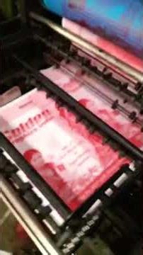 Bag printing machine 🎊✨️ #printing #machine