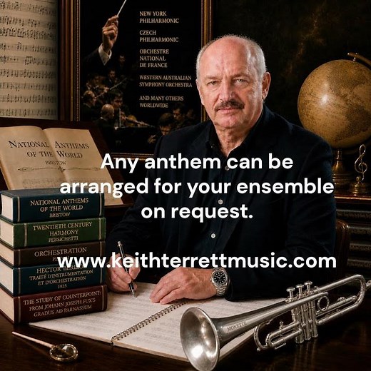 Saudi Arabian National Anthem for Brass Quintet score & parts PDF