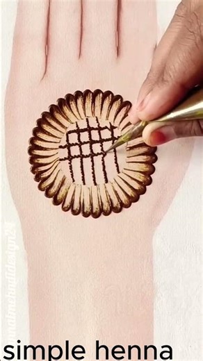 Simple easy henna