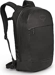 Osprey Transporter Panel Loader Commuter Backpack, Black