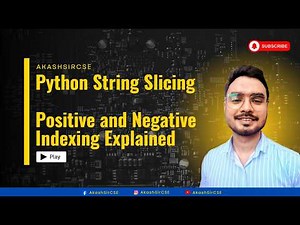 Python String Slicing Explained: Master Substring Extraction | Data Science for Beginners