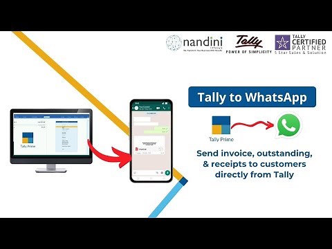 Tally to WhatsApp | Tally WhatsApp Module | Send invoices, payments, & receipts directly from Tally