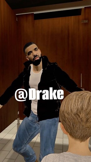 248K views · 1.7K reactions | Drake just wanna dance藍 #drake #bbldrizzy #kendricklamar #vrchat #vrchatcommunity | Disco Rabbit VR | Facebook