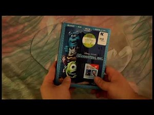Unboxing Blu-ray Monsters, Inc.