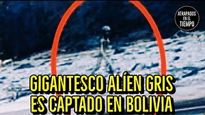 Gigantesco Alíen Gris es captado en Bolivia | RENÉ BALDO