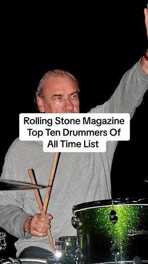 Rolling Stone Magazine Top 10 Drummers Of All Time List