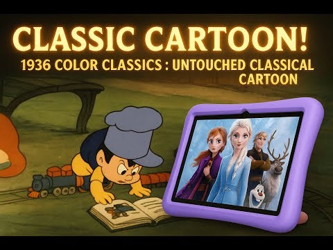 Le Petit Mecano: Mischievous Train Adventure in French Classic Cartoon! | 1936 Color Classics