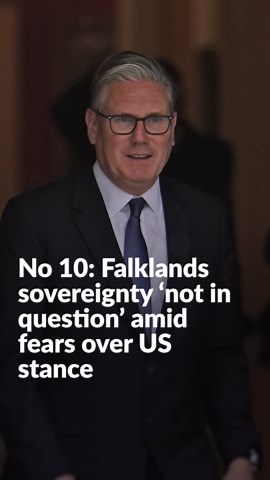 No 10: Falklands sovereignty 'not in question' amid fears over US stance