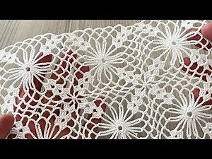 INCREDIBLE Crochet Summer Blouse, Tunic, Shawl, Sweater, Runner Model ‪@HorrorCaseFiles6868‬