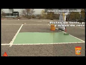 Pintado Pavimentos Exteriores - Sikafloor 2020 - Sika España