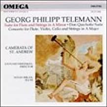 Camerata Of St. Andrew - Georg Philipp Telemann - Suite For Flute And Strings In A Minor, Don Quichotte Suite, Concerto For Flute, Violin, Cello And Strings In A Major