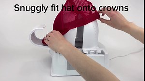 Danyco Adjustable Hat Shaper Machine with Stiffening Spray - Baseball Cap Shaper - Care Tool for Caps, Snapbacks, Fitted Hats - Fan Drying Tech for Shape Restoration & Preservation - Hat Gifts for Men