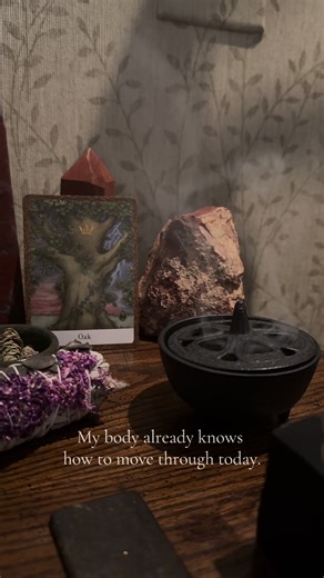 With every inhale… I return. Sacred smoke rises. Ra Ma Da Sa chants. The Oak reminds me: I’m rooted. I’m here. — Still Nest altar, morning quiet #S#StillNestR#RaMaDaSaR#RedJasperH#HealingThroughPresenceSacredMorning