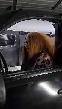 She Almost Passed Out from the Bass 😳💥 Insane Hair Trick