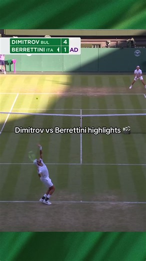 Dimitrov vs Berrettini: Epic Five-Set Centre Court Classic