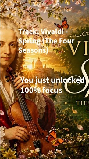 Vivaldi - The Four Seasons: Spring (Classical Music for Reading) #studymusic #classicalmusic #violin