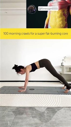 🔥 Do 100 Morning Crawls & Torch Belly Fat FAST! Ultimate Core Burner Challenge 💪