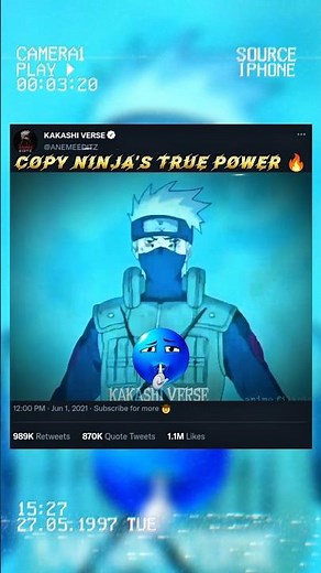 Sasuke shocked to see kakashi's susano | Naruto editz |