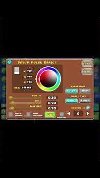 how to use the pulse trigger #geometrydash #gaming #gd