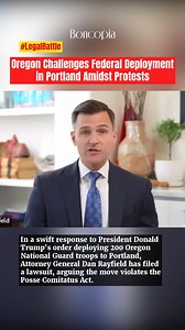 615K views · 25K reactions | Oregon Challenges Federal Deployment in...