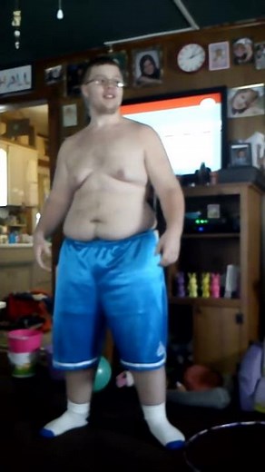 Tommy fat kid does truffle shuffle