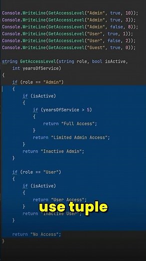 Tuple switch is awesome in C#