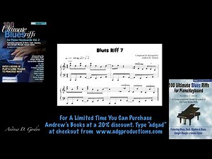 100 Ultimate Blues Riffs for Piano/Keyboards Volume 2.