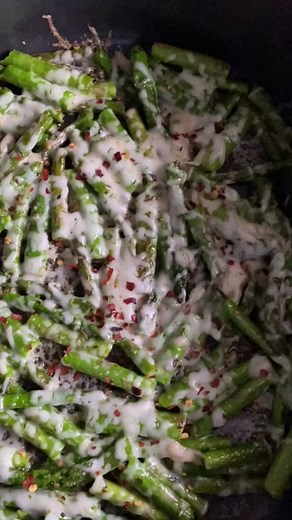 3 Minute Cheesy Asparagus Recipe