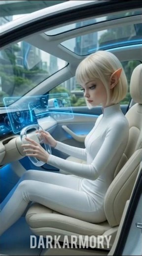 AI Elf Driving the Future 🚗✨