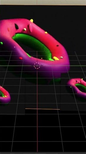 3d product animation | blender animation | donut tutorial | motion graphics video | yt shorts