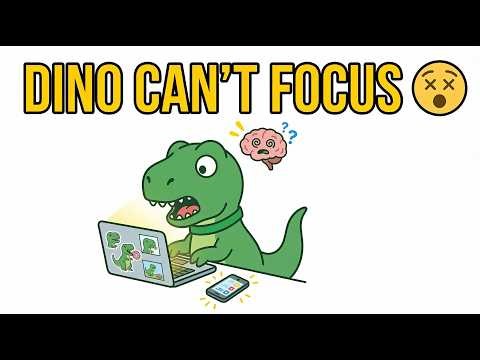 Your Brain is a Dinosaur 🦖 (That's Why You Can't Focus)