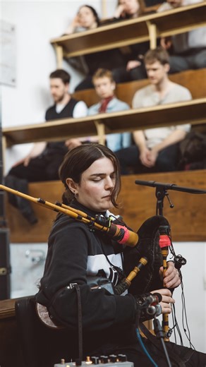 Unsound Festival | We’re still thinking about the mesmerising performance by @brichaimbeul at Unsound Kraków 🤍 – the Scottish small pipes player performed... | Instagram