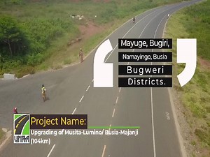 Musita-Lumino-Busia/Majanji road. #UNRAworks | Uganda National Roads Authority