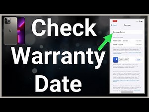 How To Check iPhone Warranty Expiry Date
