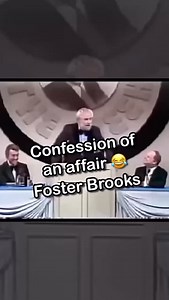 Confession of an affair 😂 Foster Brooks #dailylaughs #dailylaugh #jokes #comedy #fyp #laughing #funny #funnyreels #standup #roast #roasting #celebrity #confession #affair #wife | Daily Laughs