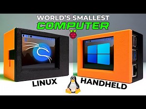 World’s Smallest & Powerful Computer using Raspberry Pi 5 - Linux Handheld Computer