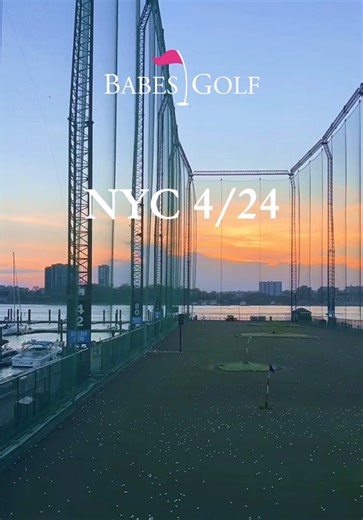 NYC babes, we can’t wait to see you this Friday @chelseapiersgolfclub Comment NYC if you’re coming or would like to snag one of the last tickets! See you soon ⛳🎉 #BabesGolf #NYCEvents #GirlsNightOut #WomensGolf #ChelseaPiers @CALLIOPE @True Spec Golf