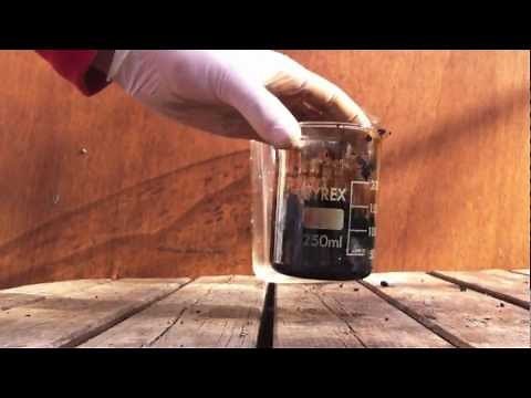 FAST AND EASY WAY TO CLEAN CHARRED LABORATORY GLASSWARE