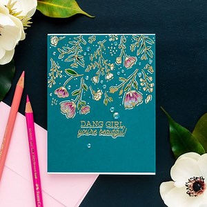 It’s been awhile since I last picked up my colored pencils and did some coloring so I decided to practice a bit the other day and color a simple card. Since Fall I’ve been using my white pen more and more often and for this card and exercise I wanted to try using both pencil and pen to see what kind of look and effect I could get. ▬▬▬▬▬ SUPPLIES ▬▬▬▬▬ Where available I use compensated affiliate links which means if you make a purchase I receive a small commission at no extra cost to you. • Hero 