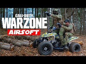 Playing Call Of Duty Warzone In REAL Life! (Airsoft Battle Royale)