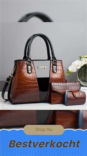 ColorFlex PU Handbag with Sandwich Pocket